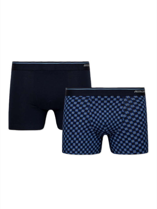 Ανδρικά Μποξεράκια Μπλε 2Pack