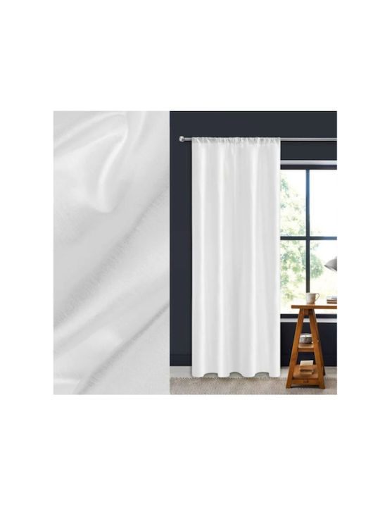 Homestyle Κουρτίνα με Τρέσα Off White 140x260εκ.