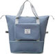 Reisetasche Blau Stoff L42cm