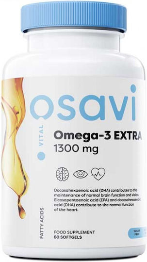 Osavi Omega 3 Extra 1300mg 60 softgels