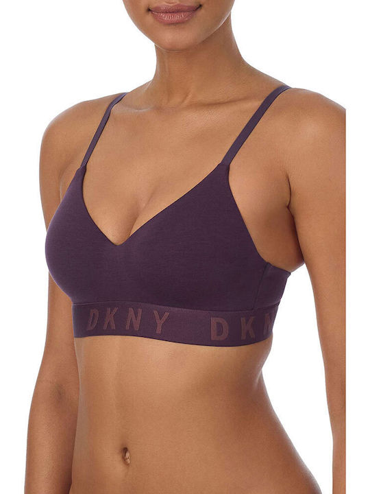 DKNY Boyfriend Women's Sports Bra with Light Pa...