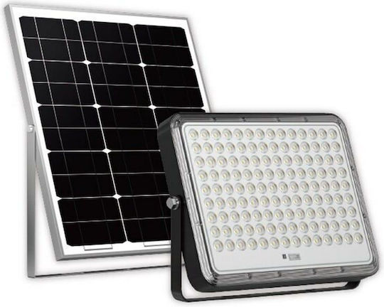 Metanor Αδιάβροχος Слънчев LED Προβολέας 15W Студено бяло 6000К με Τηλεχειριστήριο IP65