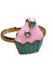 Δαχτυλίδι Παιδικό Pink Green Cupcake 9300013