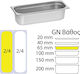KAPP Recipient Gastronorm Oțel inoxidabil GN2/4
