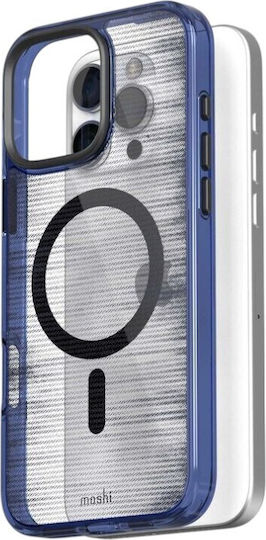 Moshi Wallet Σιλικόνης Μπλε (iPhone 16 Pro Max)