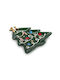 Tri-Coastal Design Christmas Tree Χριστουγεννιάτικος Δίσκος Κεραμικός Δεντράκια 15x14εκ.