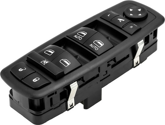 NTY Comutator geamuri auto pentru Dodge Grand Caravan Negru