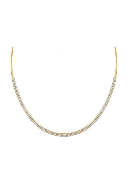Papoulidis Jewellery Charm aus Gold 14K mit Zirkon