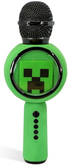 OTL Microfon Karaoke Fără Fir Minecraft MC1240 Verde