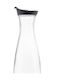 Zeller Glas Karaffe zum Servieren Wein 26cm mit Verschluss Transparent 900ml 1Stück