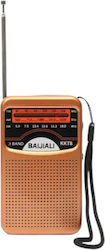 KK78 Mini Radio Rechargeable Gold