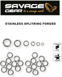 Savage Gear Fishing Spilt Ring Set 20 Pieces