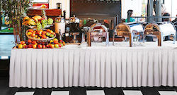 Beauty Home Restaurant Linen Solid White Diamet...