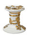 Christmas Ceramic White Candlestick 11x11cm