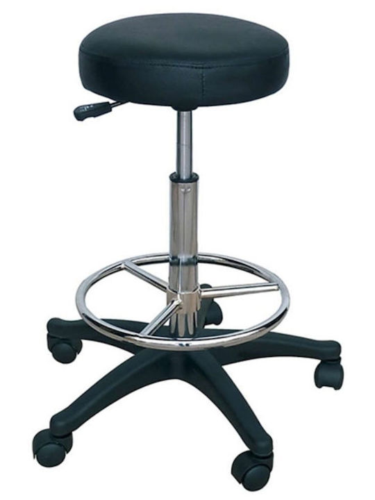 Office Stool St100 Black 53x38x53cm