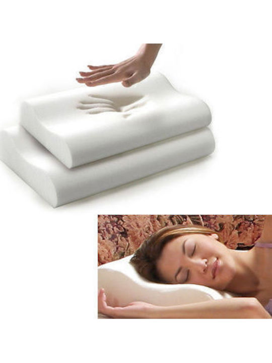 Idilka Visco Μαξιλάρι Ύπνου Memory Foam Ανατομικό Μέτριο 45x65cm