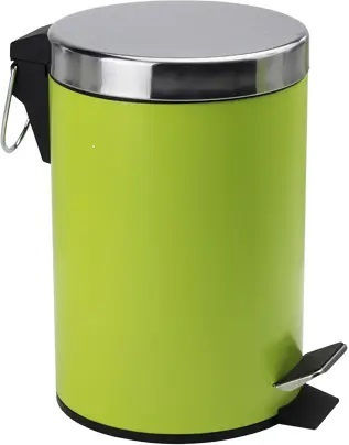 HL144 Inox Καλαθάκι Μπάνιου 5lt Πράσινο HL144 Inox Καλαθάκι Μπάνιου 5lt Πράσινο