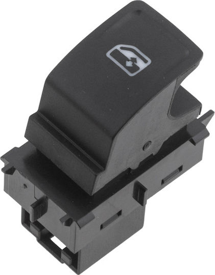 NTY Car Window Switch for Audi A1 Seat Arona Ateca Ibiza Leon Volkswagen Polo T-Cross Black