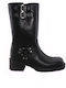Leather Women's Boots Black
