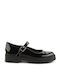 Patent Leather Women's Moccasins in Black Color