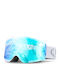 Qunature Ski- & Snowboardbrille Erwachsene Weiß mit Linse in Mehrfarbig Farbe