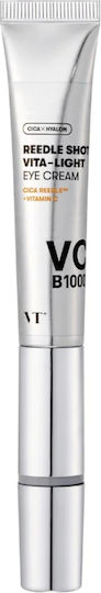 VT Cosmetics Reedle Shot Vita Light Околоочен Крем за Тъмни Кръгове Стягане на Кожата Торбички Хидратация и Блясък 15ml