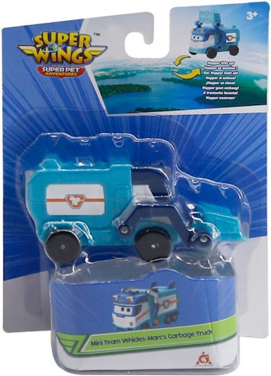 Just Toys Super Wings Car Marc's Garbage Truck For 3+ Years