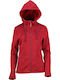 Women's Knitted Cardigan with Zipper Plum