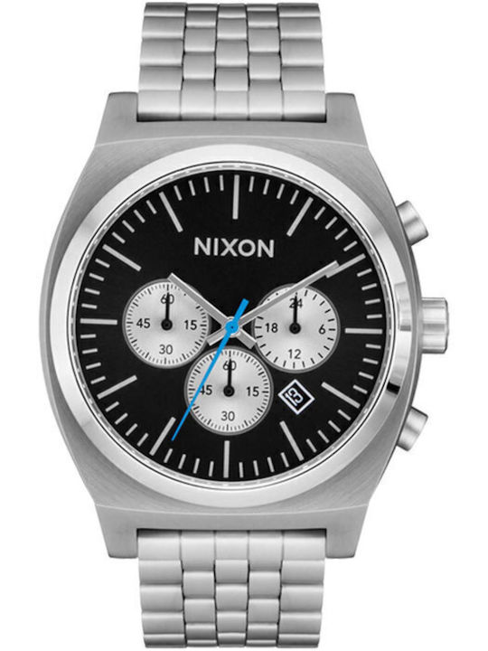 Nixon Time Teller Uhr Batterie mit Metallarmband