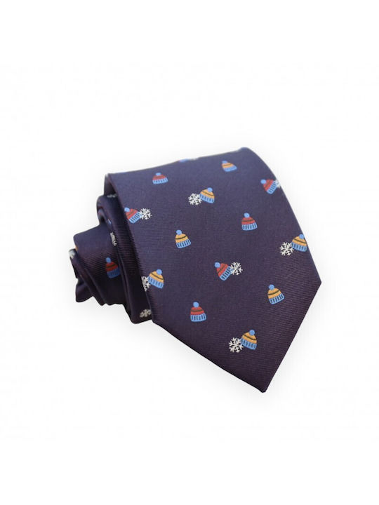 Silk Christmas Tie 8 cm