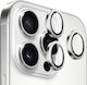 Blueo Original Metal Frame Camera Lens Protector Iphone 15 Pro Iphone 15 Pro Max Iphone 16 Pro Iphone 16 Pro Max Glitter