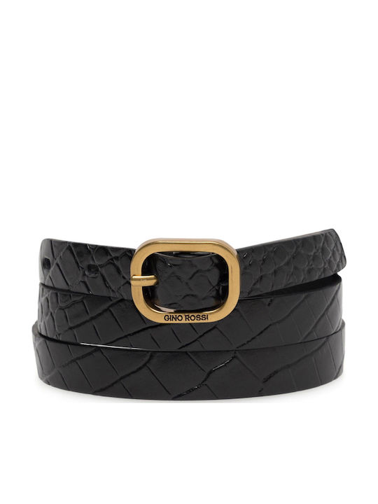Gino Rossi Γυναικεία Ζώνη Black/Gold Gino Rossi Γυναικεία Ζώνη Black/Gold
