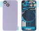 Καπάκι Μπαταρίας Back Housing Cover Housing Πίσω Μωβ για iPhone 14