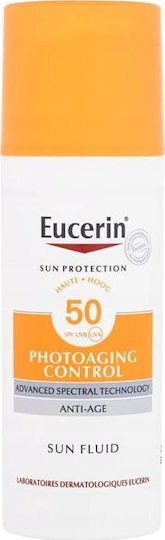Eucerin Photoaging Control Sun Fluid Αντηλιακή Κρέμα Προσώπου SPF50+ 50ml