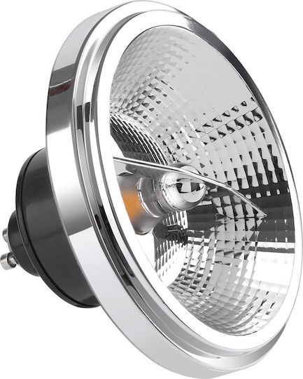 Eko Light Λάμπα LED 10.5W 111mm για Ντουί GU10 και Σχήμα AR111 Θερμό Λευκό 500lm Dimmable