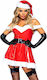 Leg Avenue Mama Claus Vinyl Sexy Costum de Crăciun