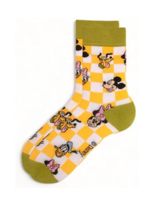 Cimpa Disney Women's Socks Yellow