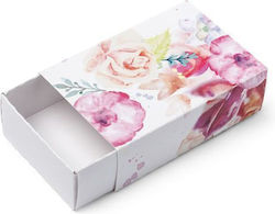 4 Floral Matchboxes 6x4cm Beauty Home