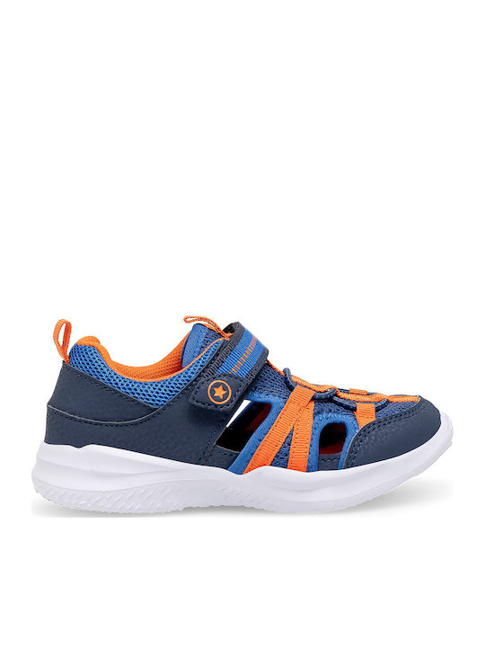 Action Boy Παιδικά Sneakers Navy Μπλε