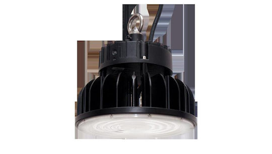 LED line Фенер Камбана 100W Неутрално бяло 150лм с вградена LED Бял Ø9см