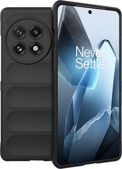 Techsuit Magic Back Cover Σιλικόνης Μαύρο (OnePlus 13)