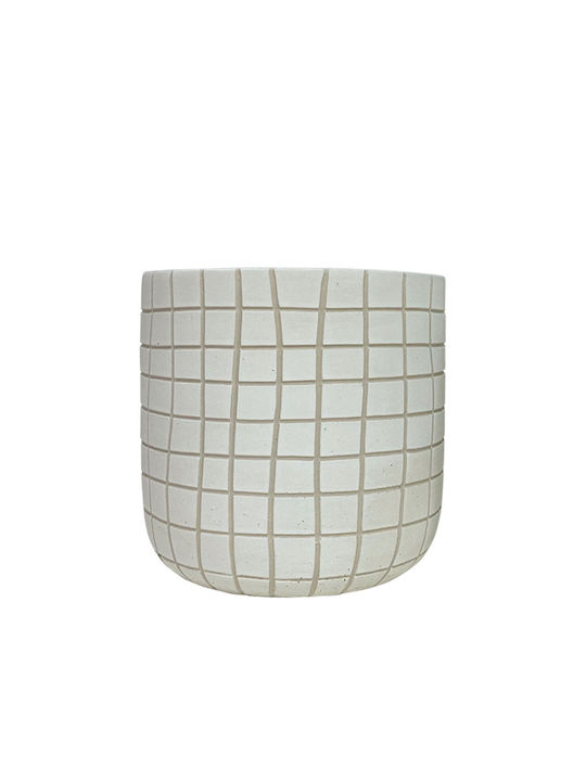 Marhome Pot White 18x18x18cm