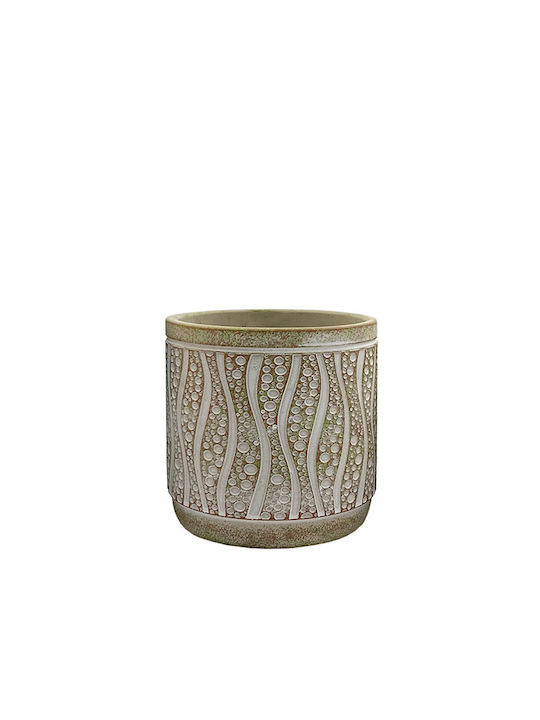Marhome Planter Concrete Bronze 15x15x14.5cm.