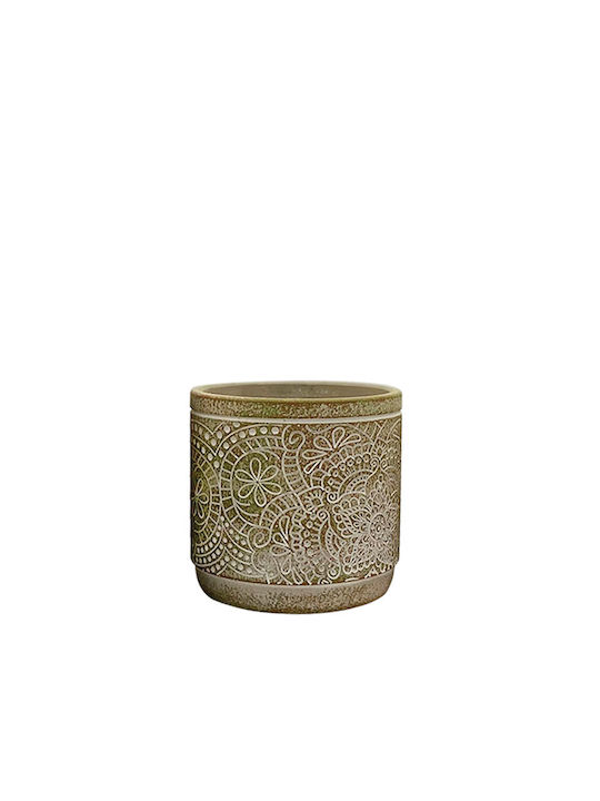 Marhome Planter Concrete Bronze 13x13x12.5cm.