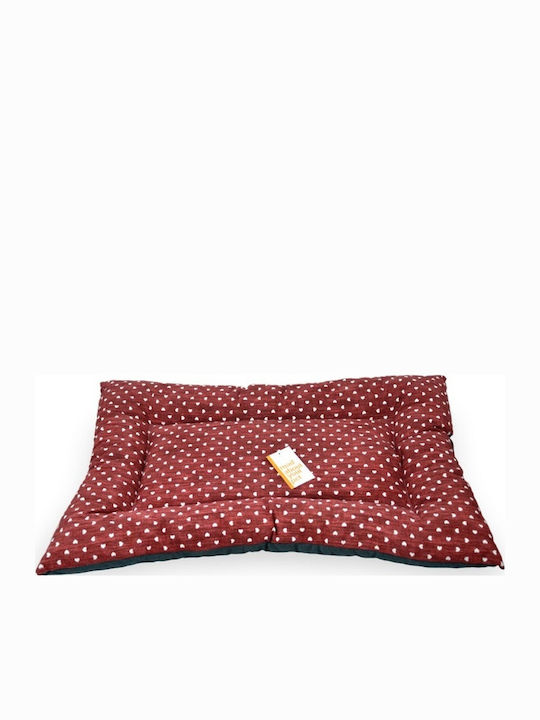 Madpet Matratze für Hunde Rechteck Rot 60x43cm.