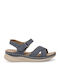 Damenplattformen Marineblau