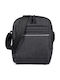 Herren Schulter / Crossbody Tasche Grau