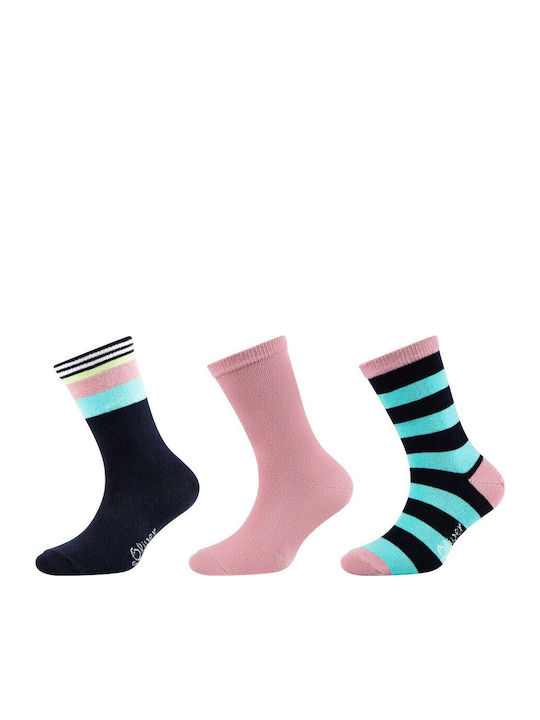 s.Oliver Kids' Socks Dark Blue 3 Pairs