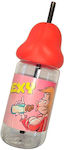 Diverty Sex Kids Water Bottle Red 360ml