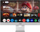Asus MS27UC IPS HDR Smart Monitor 27 Inch 4K 3840x2160 with Response Time 5ms GTG Silver